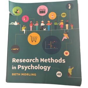 Research Methods in Psychology Book Beth Morling